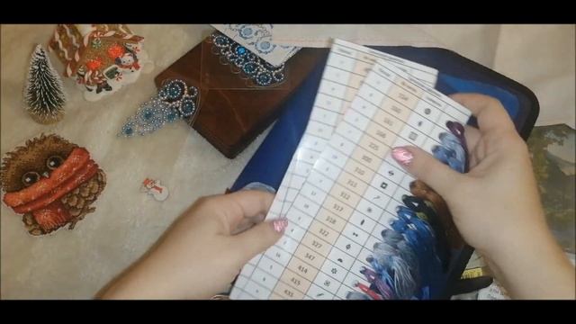 195. Новый год - новый старт! Вышиваю игрушки. Распаковываю подарки