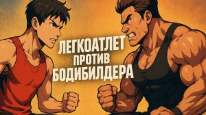 БОДИБИЛДЕР VS ЛЕГКОАТЛЕТ| ТРЕНИРОВКА НОГ| БОЛТОВНЯ О ТРЕНИНГЕ