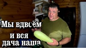 Мы вдвоём вся дача наша