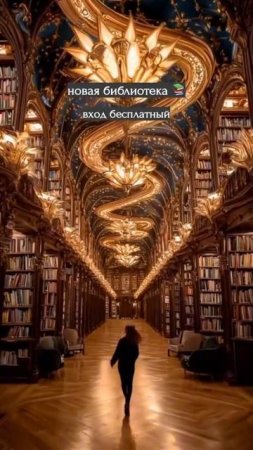 Необычная библиотека в Москве