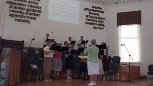 Хор - Над Голгофой тучи серые