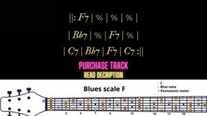 Muddy Shuffle Is The Best Blues Backing Track in F