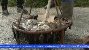 Бытовые отходы теперь собирают с помощью специальных «корзинок»