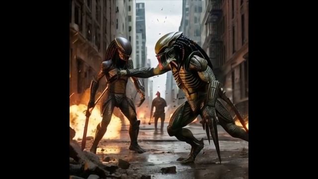 Чужой против Хищника новый трейлер ИИ.
