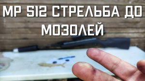 Винтовка МР 512 стрельба до мозолей БОЛЬНОЕ ВИДЕО