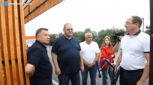 Олег Мельниченко осмотрел ремонтируемые объекты в Шемышейском районе
