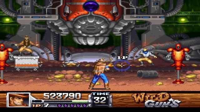🎮 Wild Guns NO DAMAGE (SNES, Super Nintendo)