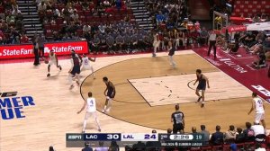 Bronny James Drops 17 Points vs Clippers | July 14, 2025