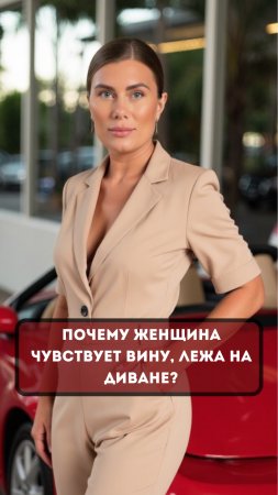 Почему женщина чувствует вину, лежа на диване? #психолог #психология #отношения #вина