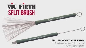 Vic Firth Split Brushes Retractable