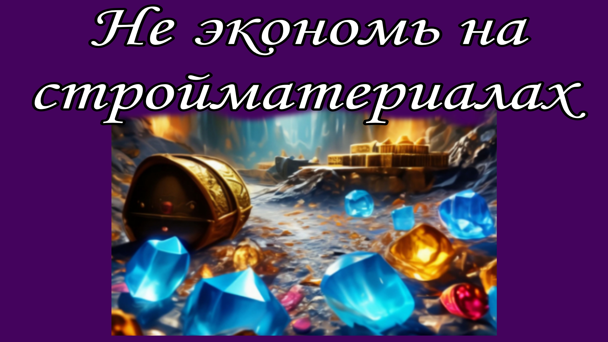 Не экономь на стройматериалах