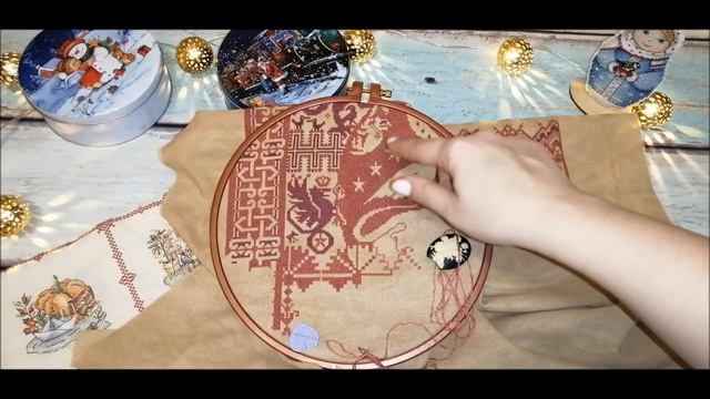 161. Итоги ноября, планы на декабрь. Вышивка крестом. смотреть онлайн