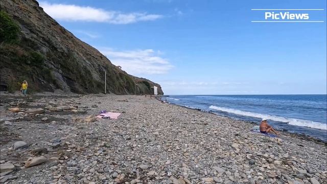 Анапа сегодня 15 июля 2025. Пляж 40 лет Победы. Чёрное море. Погода в Анапе сейчас. Мазута нет