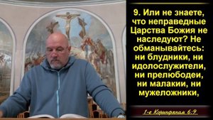Блудники, идолослужители, прелюбодеи, трансвеститы, гомосексуалисты — не могут попасть на небеса .