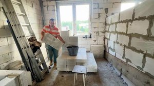 К нам пришла проверка! Строим новый дом внутри старого. Наша ферма. Жизнь простых людей в деревне.