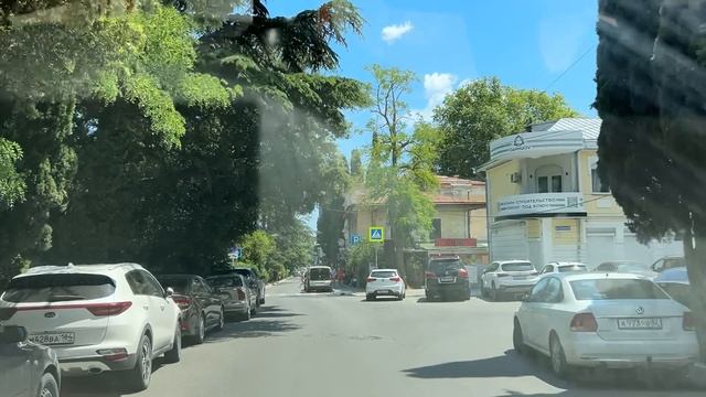 Ялта. Ломоносова, Гоголя, набережная, Коммунаров улицы. 05.07.2025. Крым. Crimea. Yalta.