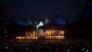 Китай. Яншо. Водное шоу "Impressions Sanjie Liu".