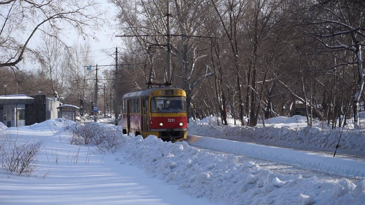 Трамвай Tatra T3SU-3231