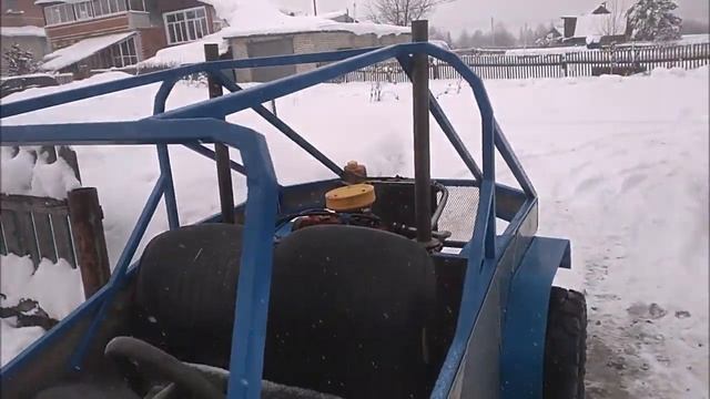 Предфинальная стадия самодельного багги из Оки и Заз смотреть онлайн