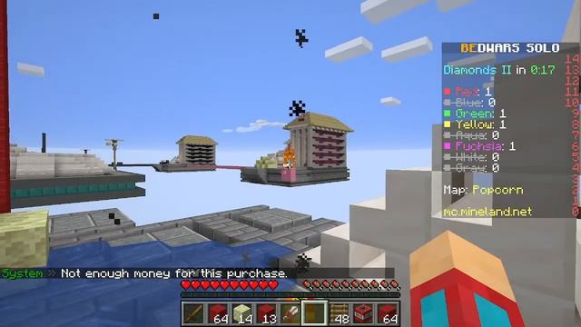 стрим по minecraft bedwars