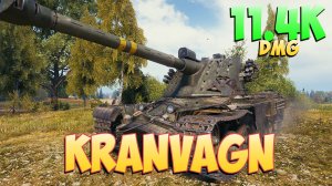 Kranvagn • Старался до конца! - 6 Фрагов 11.4K Урона • Мир Танков
