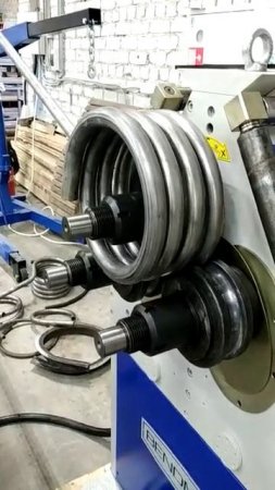 Гибка трубы на профилегибе Bendmak Pro 60