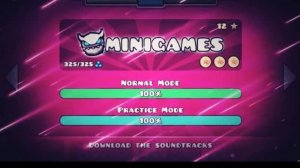 МИНИ ИГРЫ в GEOMETRY DASH 2.1 / Geometry Dash