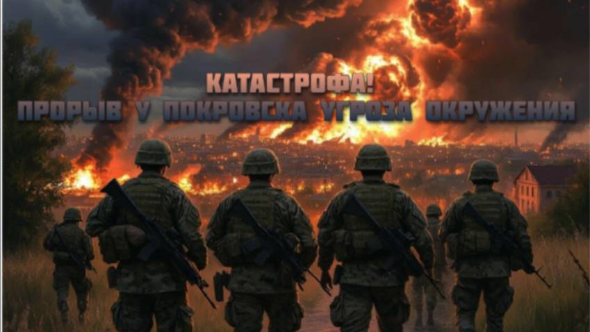 Новости СВО Сегодня-  Прорыв у Покровска. Угроза окружения