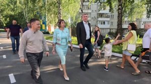 Глава округа Олег Решетников объехал район машзавода после обращений жителей