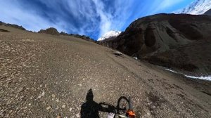 Mountain Biking at 15,000'   Kilian Bron POV