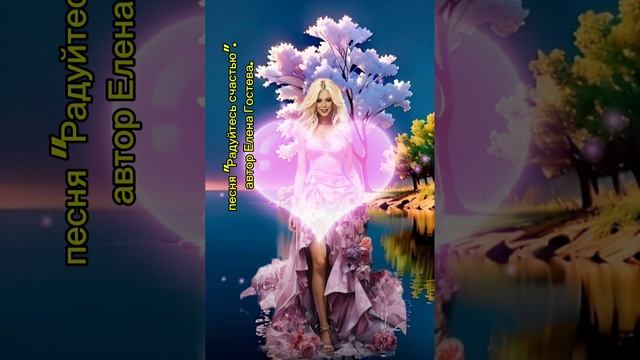 песня Радуйтесь счастью. автор Елена Гостева