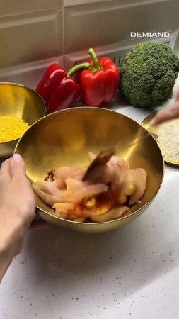 ПП стрипсы из куриного филе в аэрогриле Demiand 🍗🔥  Купить на WB: 252979725