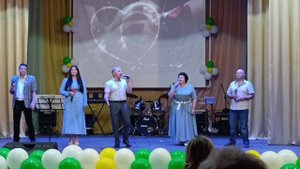 "Мы желаем счастья вам" в исполнении ВИА "Союз" на концерте ко дню семьи любви и верности. с.Табуны