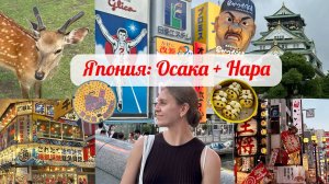 Первый раз в Японии / ВЛОГ из Японии 🇯🇵 2025 / Осака и Нара