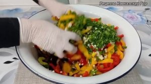 САЛАТ ИЗ БАКЛАЖАНОВ  НА ЗИМУ