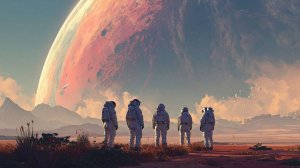 Ретро-джаз будущего: Расслабляющая музыка в футуристической космической мечте #2🚀🚀🚀