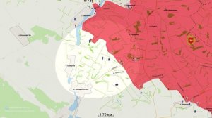 Продвижение к Лесу Ломоватому и обстановка на участке Колесниковки.