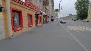 Виртуальная прогулка по улицам Санкт-Петербурга, Россия — пешеходная экскурсия в 4K