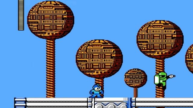 🎮 Mega Man, Мега Мен NO DAMAGE (Dendy, Nes, 8 bit)
