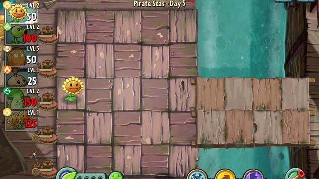 Самый сложный уровень Pirate Seas (PVZ2)