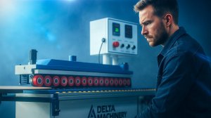 Реальный отзыв клиента о работе на кромкооблицовочном станке Delta-Machinery DM-111