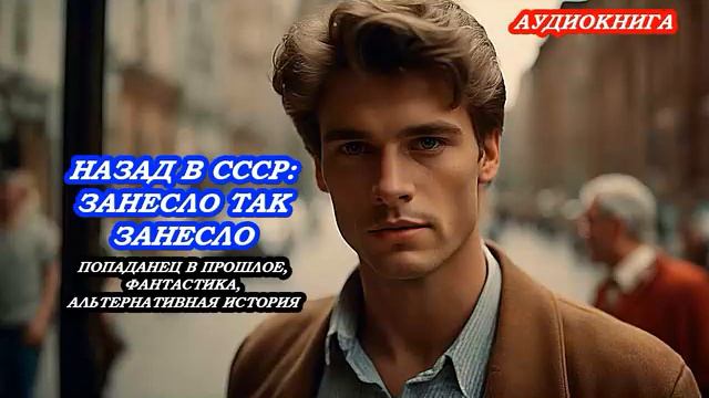 АУДИОКНИГА НАЗАД В СССР: ЗАНЕСЛО ТАК ЗАНЕСЛО, АЛЬТЕРНАТИВНАЯ ИСТОРИЯ, ФАНТАСТИКА, ПОПАДАНЕЦ