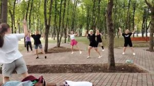 Zumba в парке 2025 год. Инструктор Марина Топчий. Новочеркасск