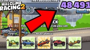 48,491 (49,030) in The Fabulous Five - Hill Climb Racing 2