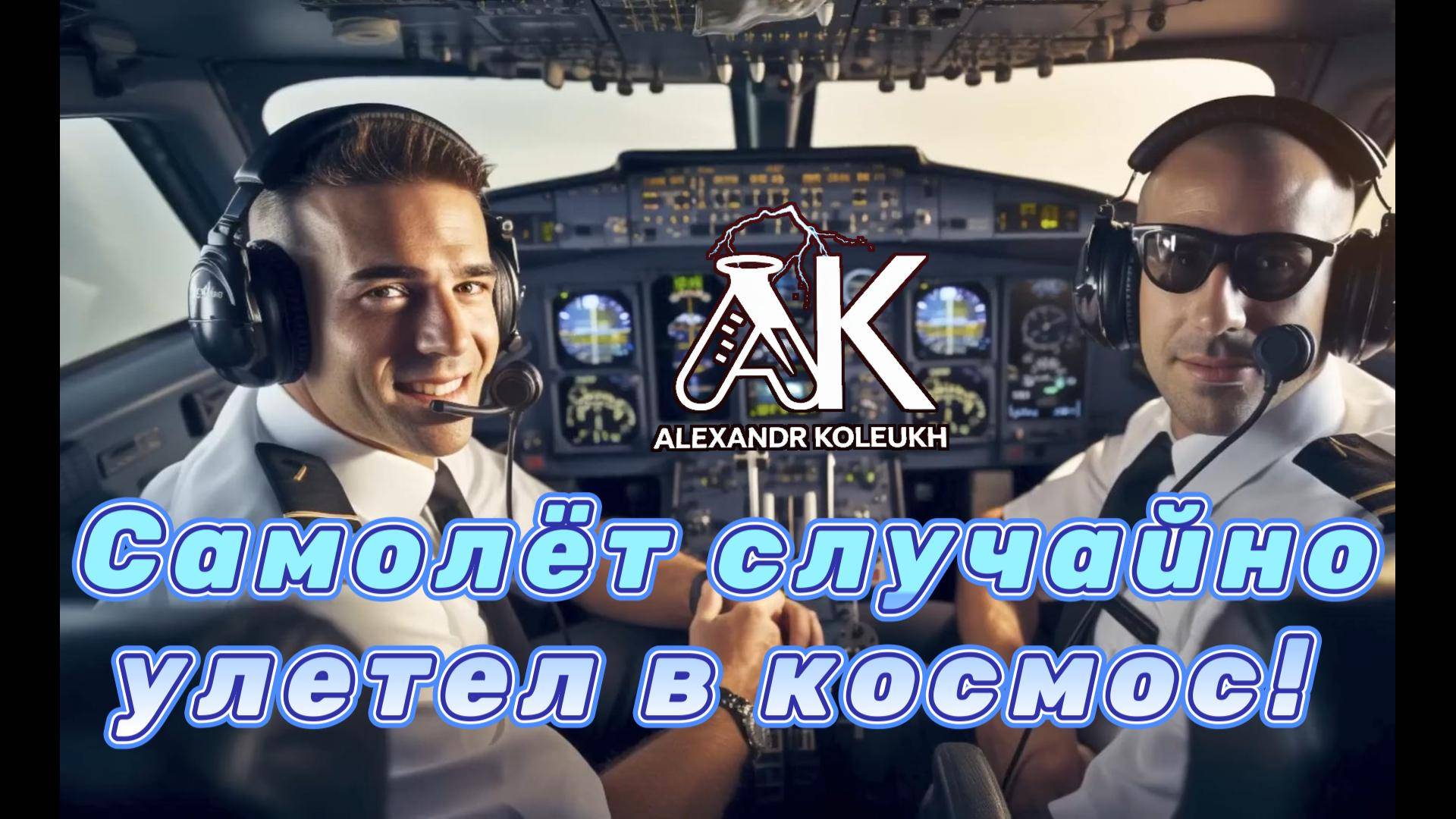 Самолёт, который случайно улетел в космос!