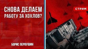 Делаем работу за хохлов? [Борис Первушин. СТРИМ]