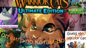 ТОП ПЯТЬ ИГР ПО КОТАМ-ВОИТЕЛЯМ[Сокол КВ]