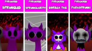 INCREDIBOX💎🦠 | PYRAMIXED: PARASPRUNKI vs GORILLA TAG! 🦍 ХАОС-ФОРМАТ! #сезонконтентаRUTUBE