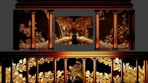 Эрмитажный театр - 2025. Интерьерный мэппинг, мультимедиа сценография Digital Opera