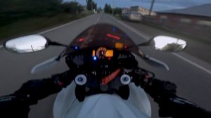 Вечерняя покатушка на мото